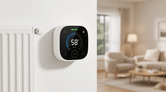 best smart thermostats in China installed on wall